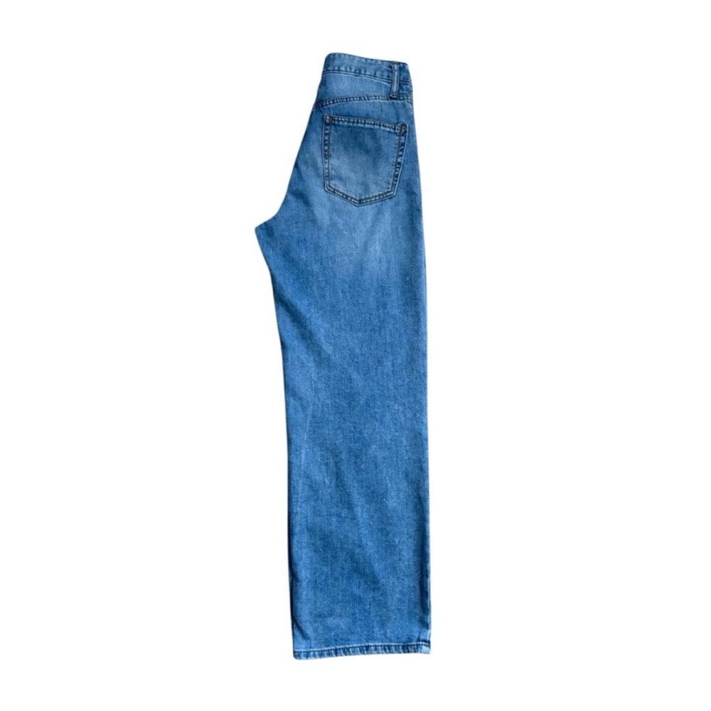 Oat New York Cloud Luxe denim wide leg jeans - Picture 4 of 6